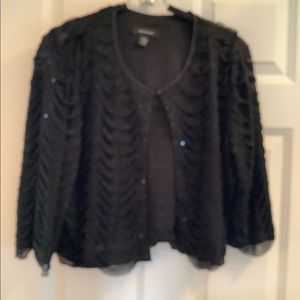 Black formal jacket
